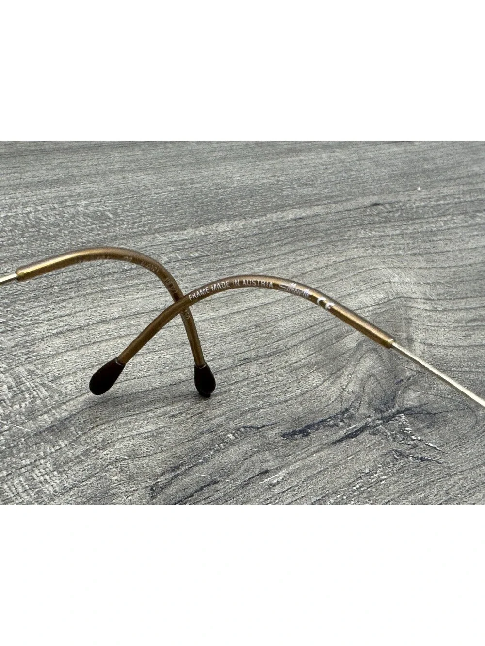 Silhouette Eyeglasses Gold M 7484 6081 Semi Rimless Frames 49[]21-150 Austria